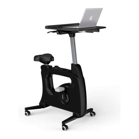 Zoxou Inc FlexiSpot V9B All-in-One Standing Desk Bike - Deskcise Pro, Black DB9B